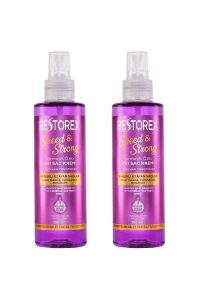 Restorex Sıvı Saç Kremi 200 ml X 2 Adet Sağlıklı Uzayan Saçlara