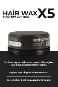 Morfose X5 Pro Siyah Wax 150 ml