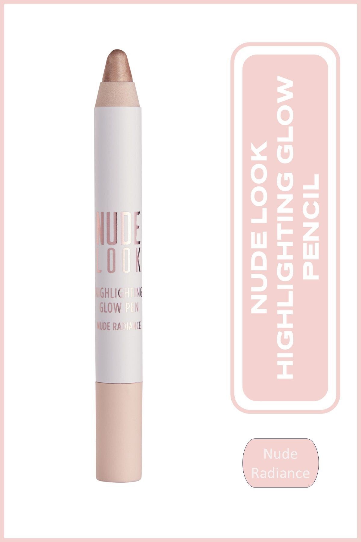 Golden Rose Nude Look Highlighting Glow Pencil-Nude Radiance Işıltılı Aydınlatıcı Kalem