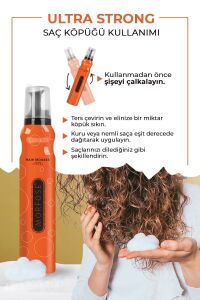 Ultra Strong Saç Köpüğü 200 ml - Güçlü Tutuş