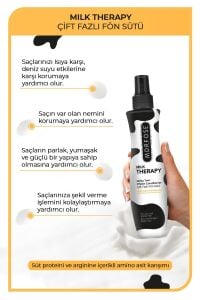 Morfose Milk Therapy Çift Fazlı Saç Bakım Fön Sütü 240 ml