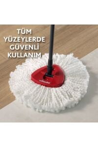 Vileda Turbo Üçgen Başlık Mikrofiber Yedek Paspas Seti 3'lü (Klasik-2in1-3in1)