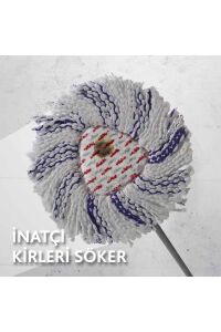 Vileda 4 Paket Turbo 3in1 Extra Pedli Mikrofiber Yedek Paspas