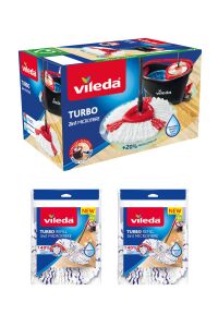 Turbo 2in1 Temizlik Seti 3in1 Yedek Paspas