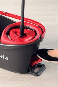 Vileda Turbo 2in1 Pedallı Temizlik Seti + 3in1 Mikrofiber Yedek Paspas