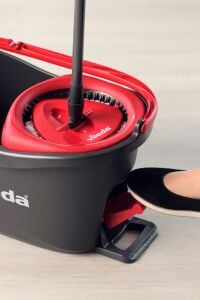 Vileda Turbo 2in1 Pedallı Temizlik Seti + 3in1 Mikrofiber Yedek Paspas