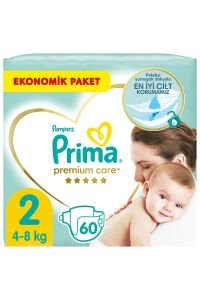 PRİMA PREMİUM CARE (EKO) JUMBO NO:2 (4x8)x2 60 Lİ