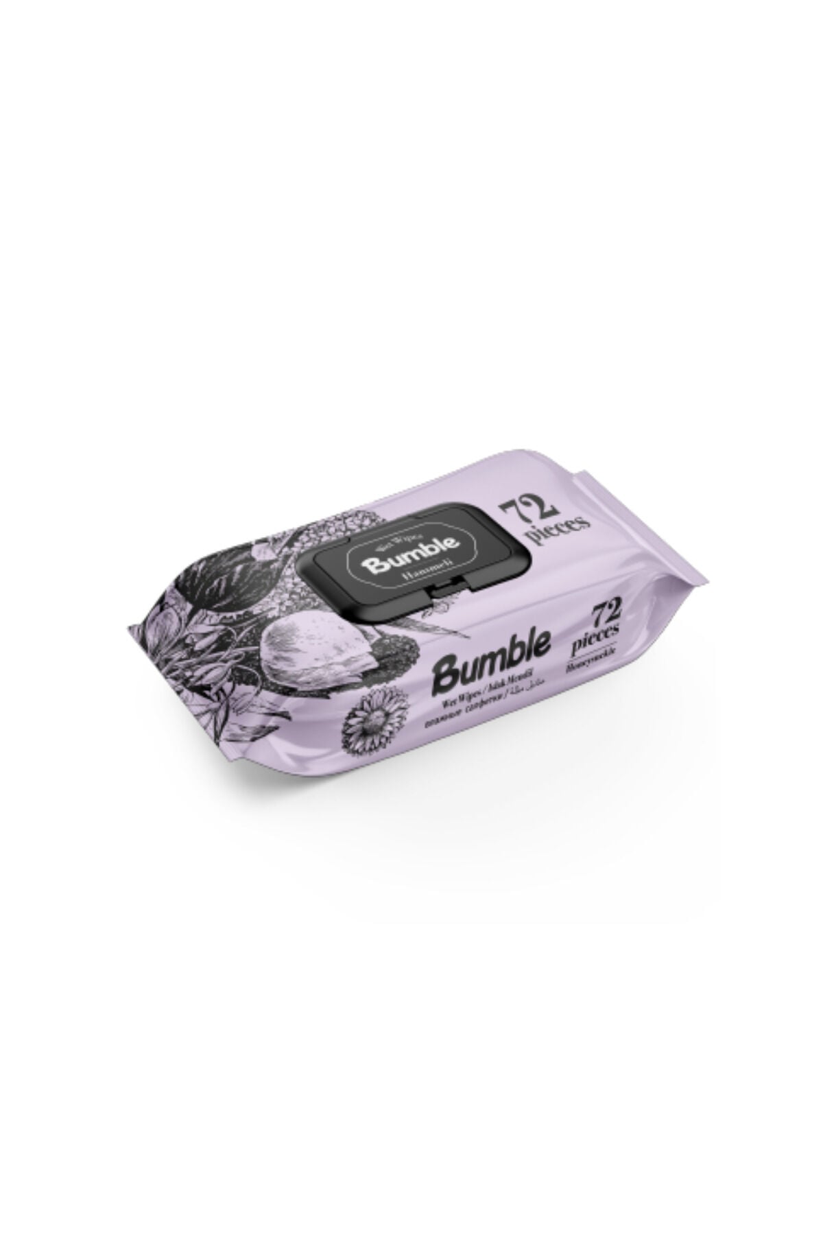 Bumble Hanımeli Islak Mendil 72'li Paket