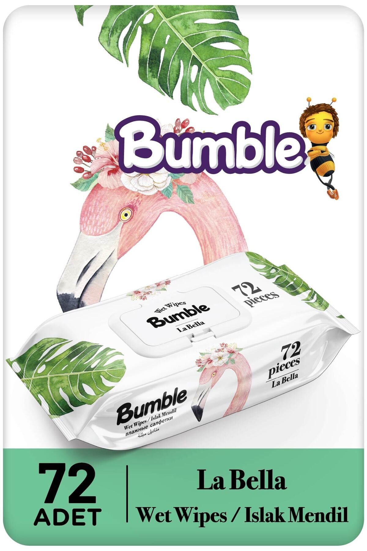 Bumble La Bella Islak Mendil 72'li Paket