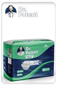 Dr.Potent Bel Bantlı Yetişkin Bezi XL Beden (Ekstra Büyük) 30 Adet
