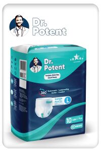 Dr.Potent Emici Külot L Beden (Büyük Boy) 10 Adet