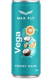 Max Fly Vega Enerji İçeceği 250 ml 24 Adet