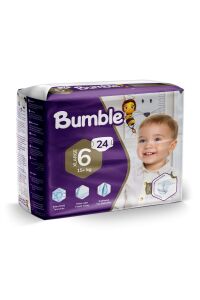 Bumble XLarge Bebek Bezi 6 Beden 15+ Kg 24 Adet