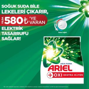Ariel Dağ Esintisi Renklilere Özel 6 Kg Aquapudra Toz Çamaşır Deterjanı