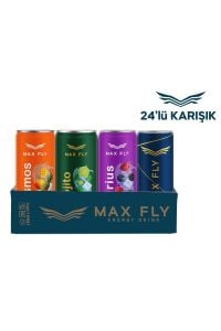 Max Fly Enerji İçeceği Karma Paket 250 ml 24 Adet