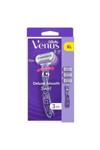 Gillette Venus Swirl Kadın Tıraş Bıçağı + 3 Yedek Başlık