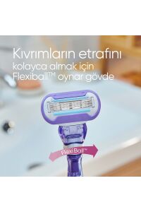 Gillette Venus Swirl Kadın Tıraş Bıçağı + 3 Yedek Başlık