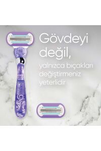 Gillette Venus Swirl Kadın Tıraş Bıçağı + 3 Yedek Başlık