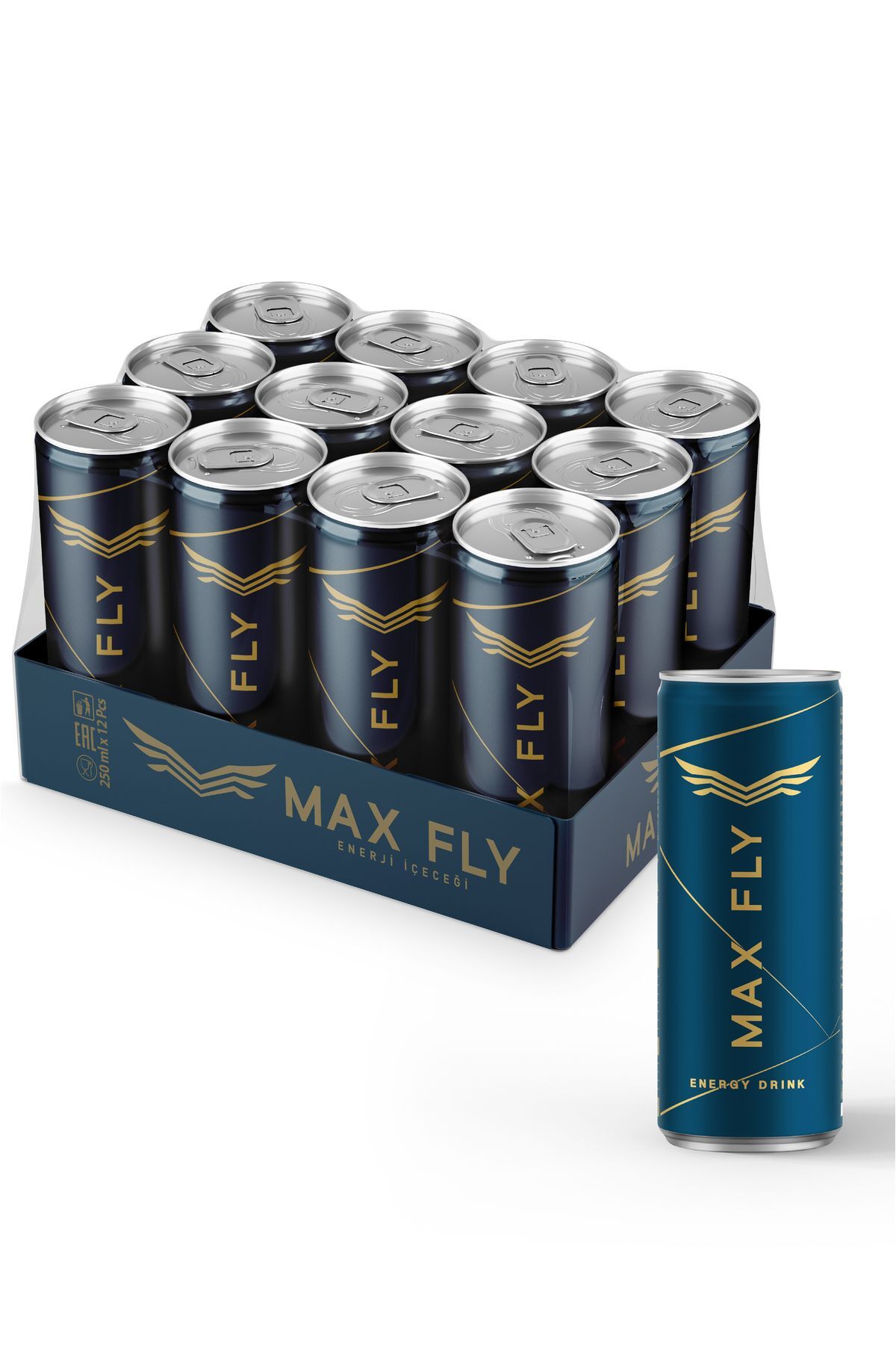 Max Fly Enerji İçeceği 250 ml 12 Adet