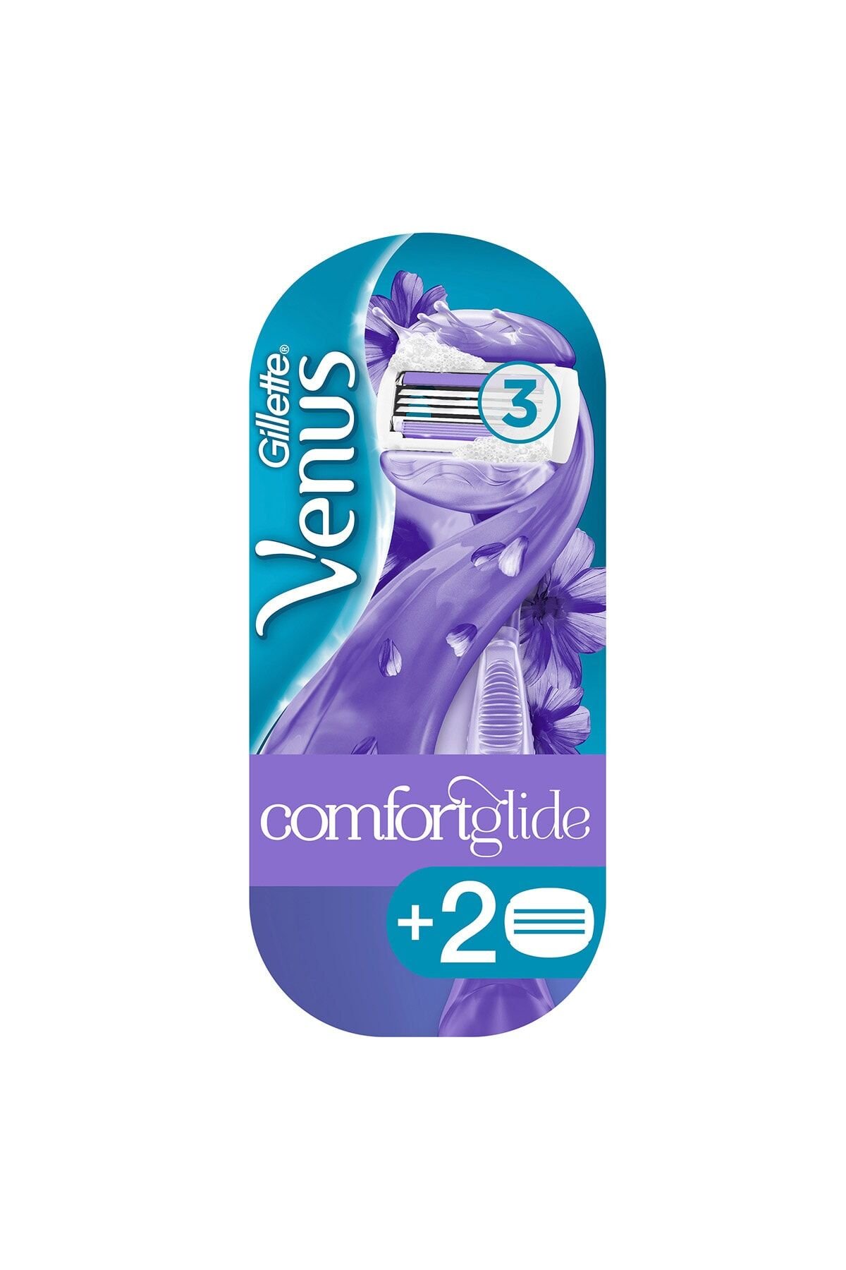 GILLETTE VENUS 3 CMFRTGLD (2Lİ) YDK BIÇAK+ MAKx6x2