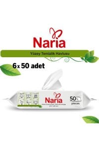 NARİA Yüzey Temizlik Havlusu 6x50 (300 Yaprak)