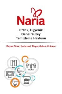 NARİA Yüzey Temizlik Havlusu 12x50 (600 Yaprak)