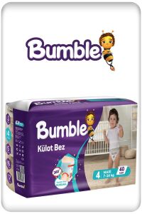 Bumble 4 Numara Maxi Külot Bebek Bezi 7-14 Kg 40 Adet