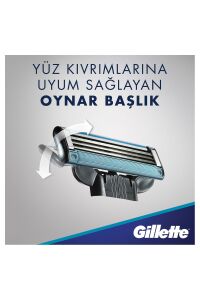 GILLETTE MACH 3 (START) (4 LÜ) YEDEK BIÇAKx10x20