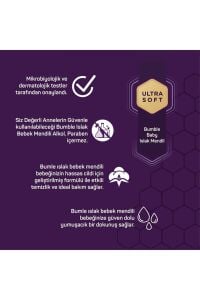 BUMBLE BABY ISLAK MENDİL 100 YAPRAK 3'LÜ PAKET