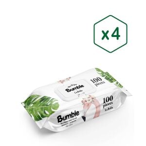 Bumble La Bella Islak Mendil 100'lü Eko Paket 4'lü