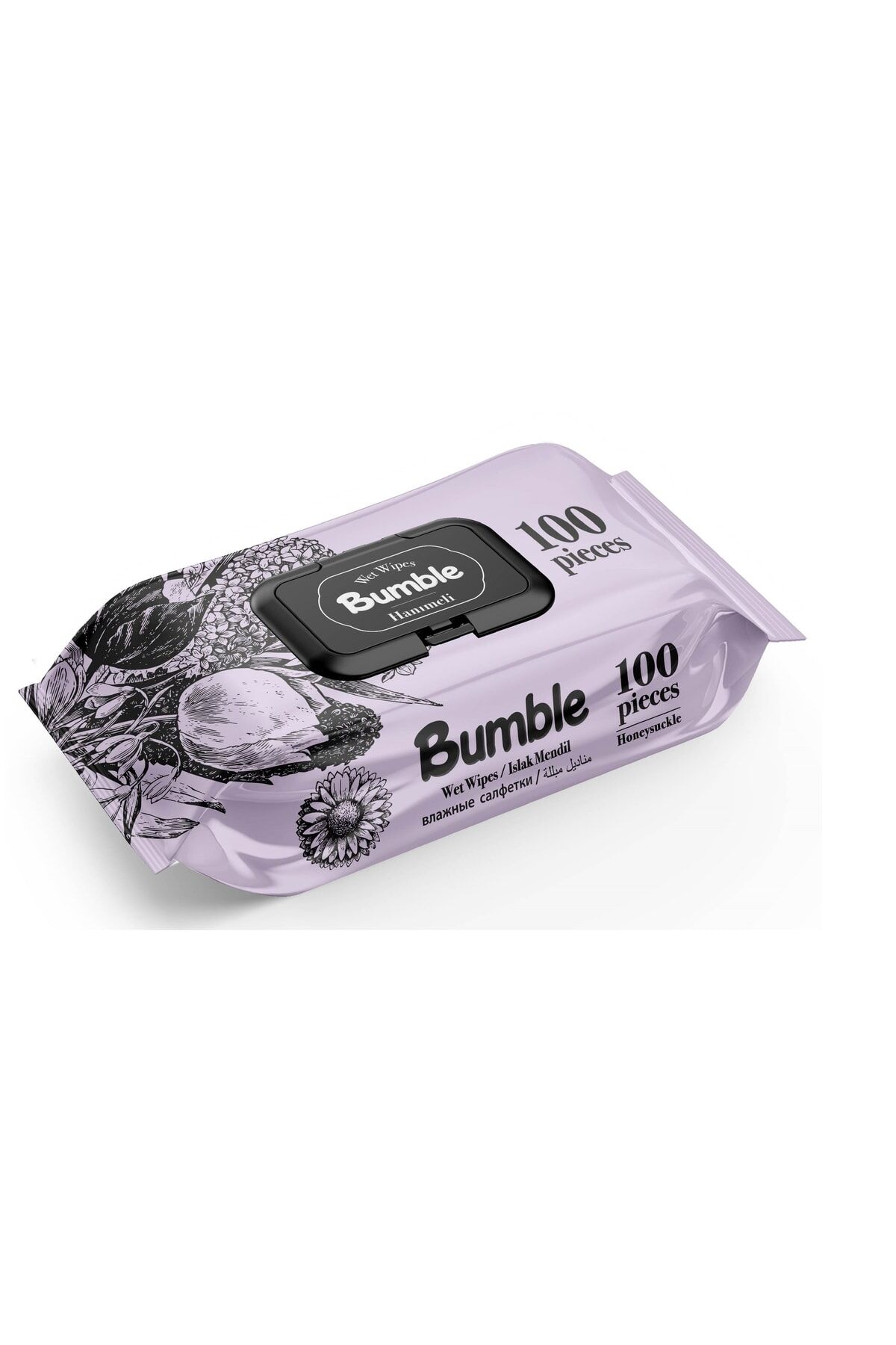 Bumble Hanımeli Islak Mendil 100'lü Paket