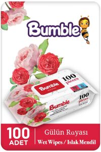 Bumble Gülün Rüyası Islak Mendil 100'lü Paket