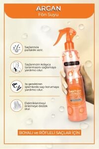 Morfose Çift Fazlı Argan Turuncu Fön Suyu 400 Ml