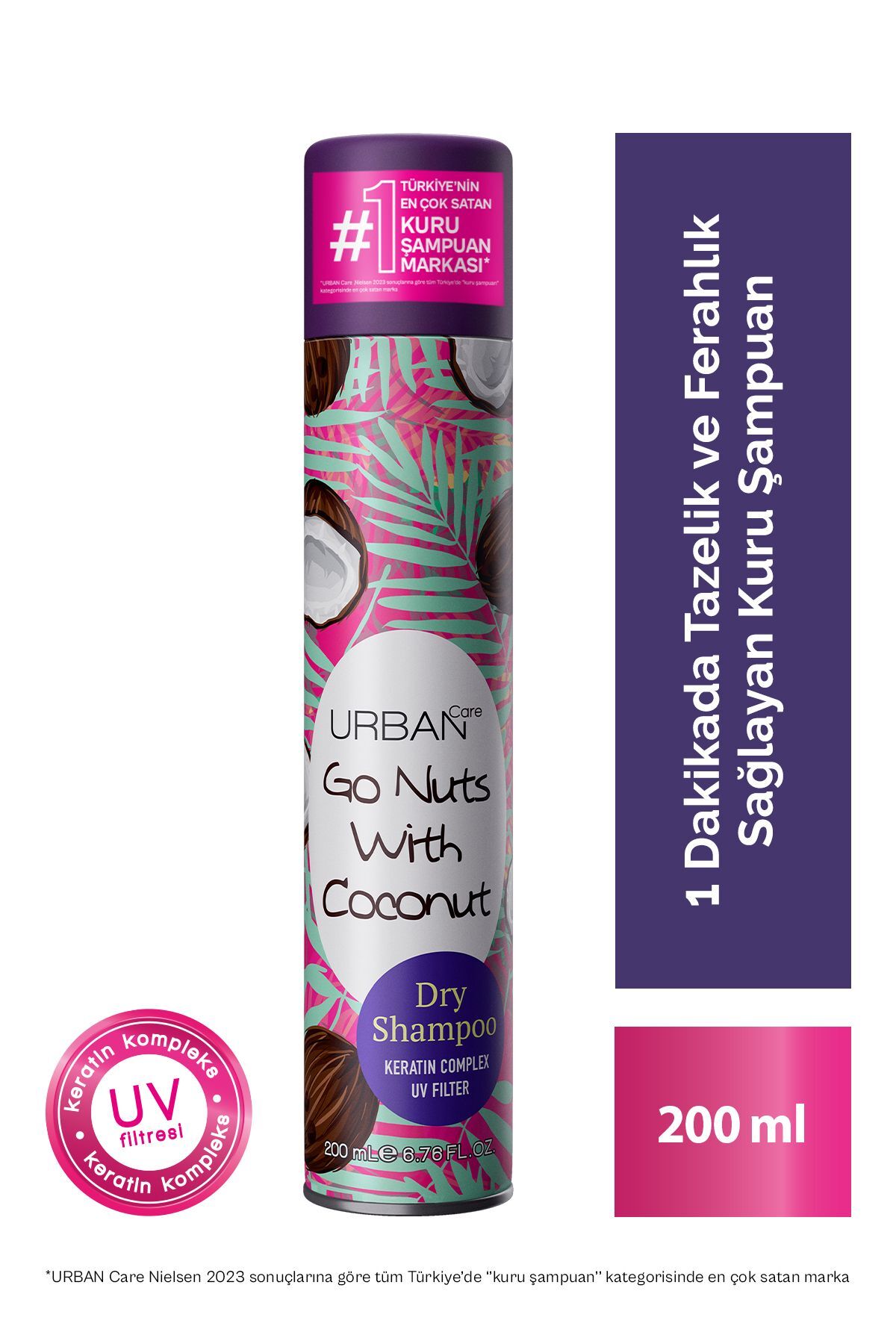 URBAN CARE COCONUT DRY SHAMPOO 200MLx24