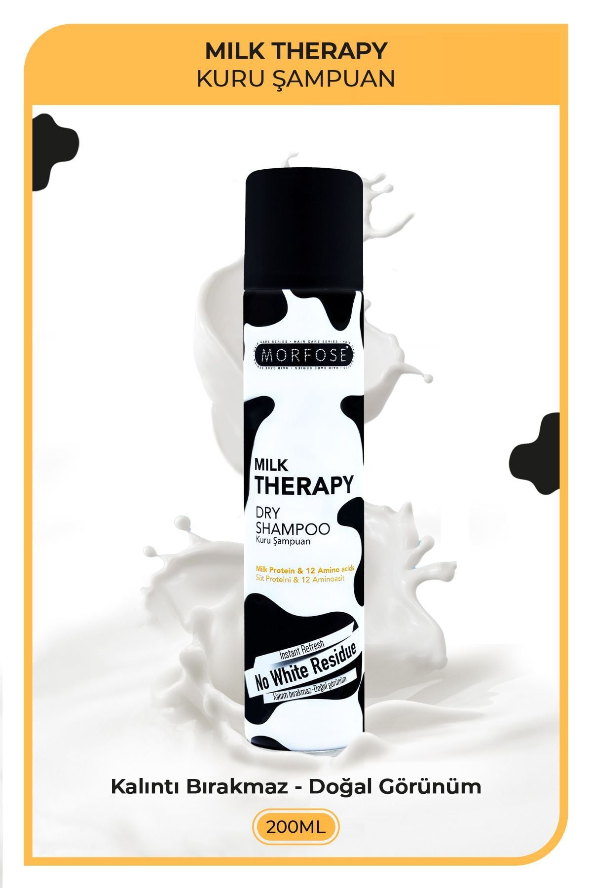 Morfose Kuru Şampuan Milk Therapy 200 ml