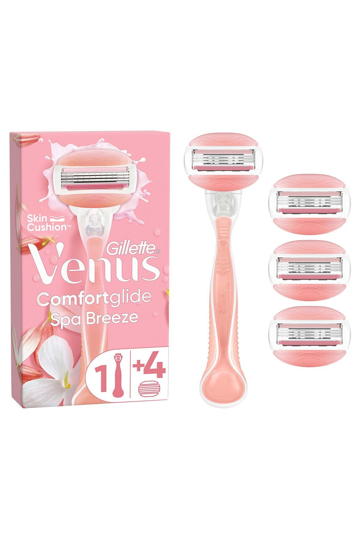 GILLETTE VENUS COMFORTGLİDE(4LÜ)YEDEK BIÇAK+ MAKx6