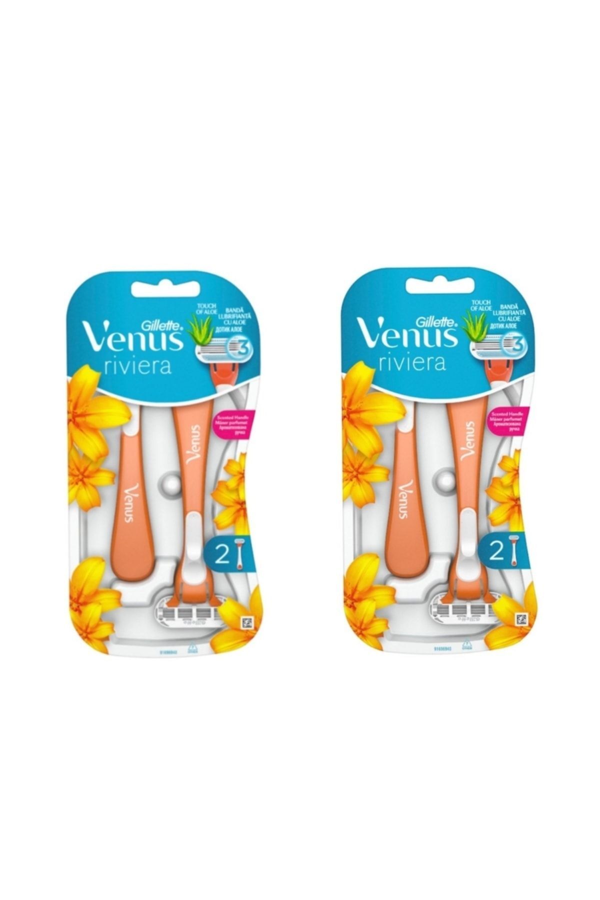 Gillette Venus Riviera Kullan At Kadın Traş Bıçağı  2'li 2 Paket
