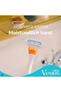 Gillette Venus Riviera Kullan At Kadın Traş Bıçağı  2'li