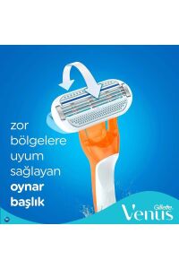 Gillette Venus Riviera Kullan At Kadın Traş Bıçağı  2'li