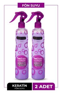 Morfose Çift Fazlı Keratinli Fön Suyu 400 ml X 2 Adet