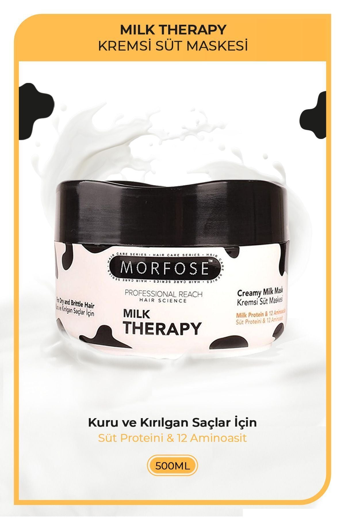 Morfose Milk Therapy Maske 500 ml