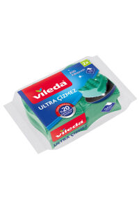Vileda Ultra Çizmez Oluklu Bulaşık Süngeri 2'li