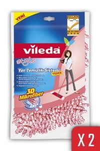 Vileda Pet Pro Universal Yedek Paspas x 2 Paket