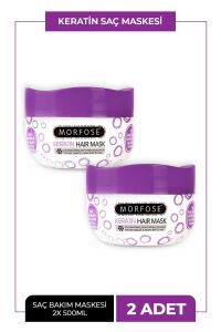 Morfose Saç Maskesi Keratin 500 ml X 2 Adet