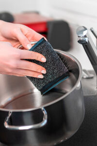 Vileda Glitzi Power Pad Inox Paslanmaz Çelik Bulaşık Teli 2'li