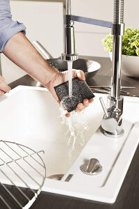 Vileda Glitzi Power Pad Inox Paslanmaz Çelik Bulaşık Teli 2'li