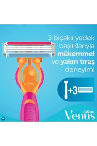 GILLETTE SİMPLY VENUS 3 TIRAŞ BIÇAĞI 4LÜx8