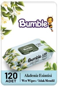 Bumble Akdeniz Esintisi Islak Mendil 120'li Paket