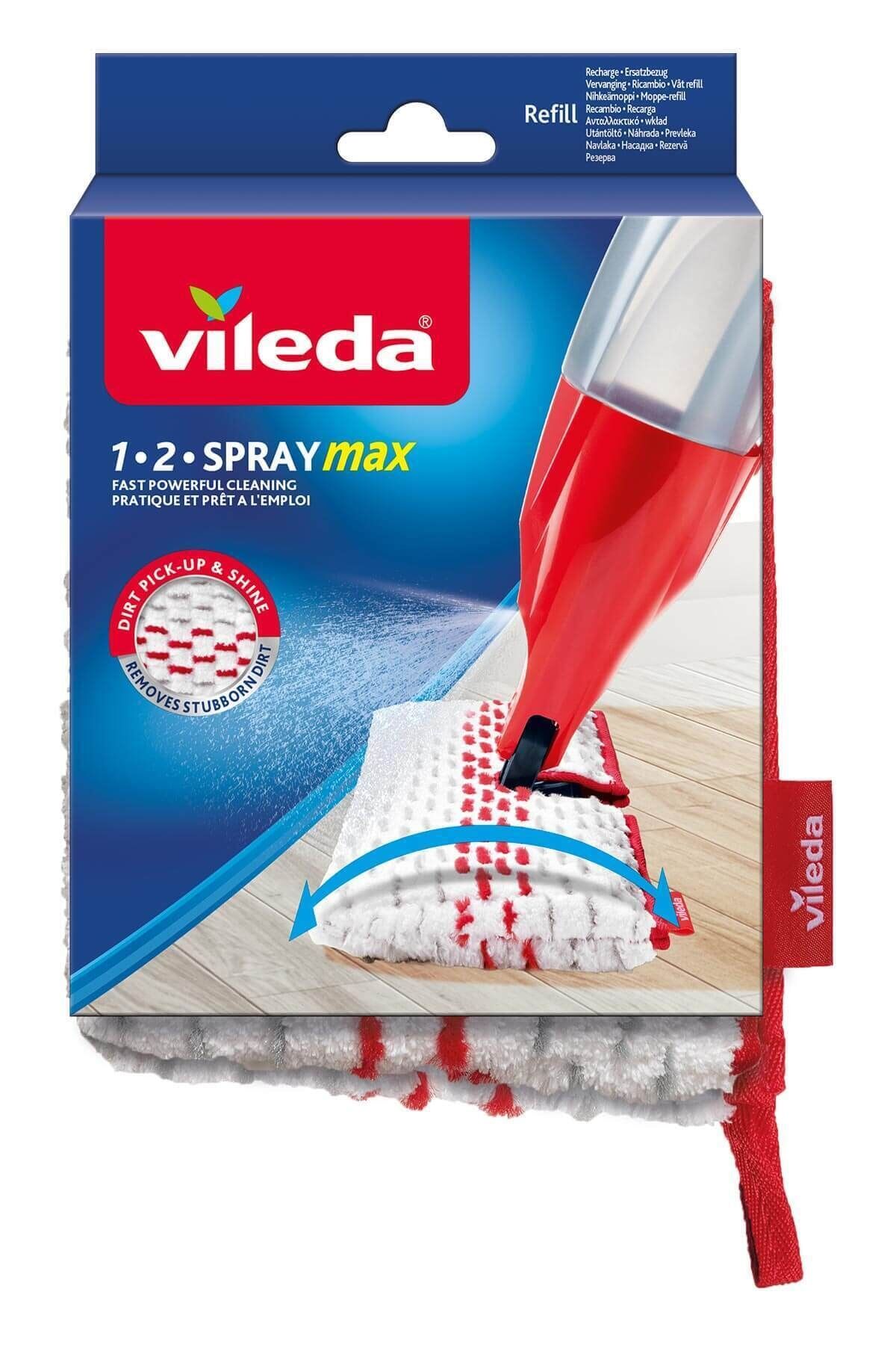 Vileda Sprey Max Çift Taraflı Yedek Mop