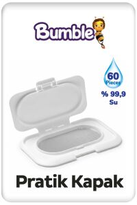 Bumble Water Wet Wipes Islak Mendil 60 Yaprak